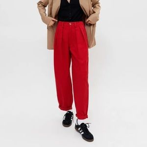 Urban Outfitters Red Pants XS